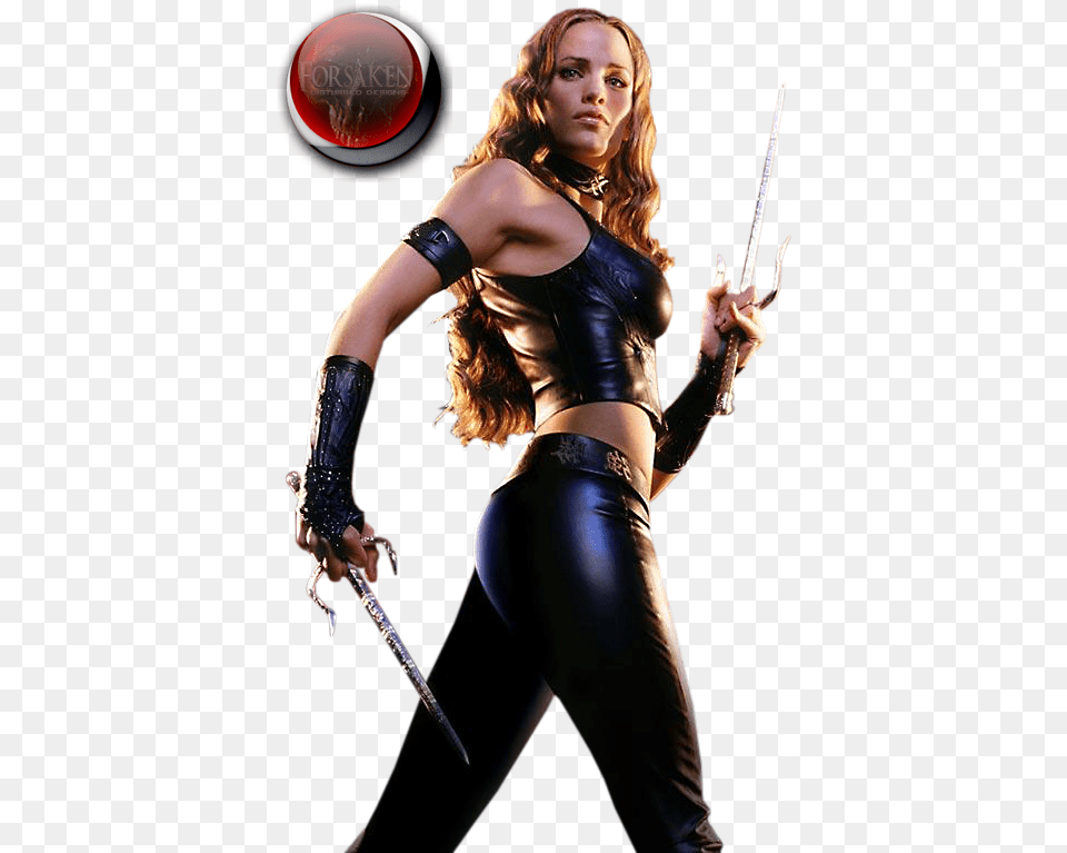 Elektra Vector Clipart Psd Jennifer Garner En Daredevil, Adult, Female, Person, Sword Free Transparent Png