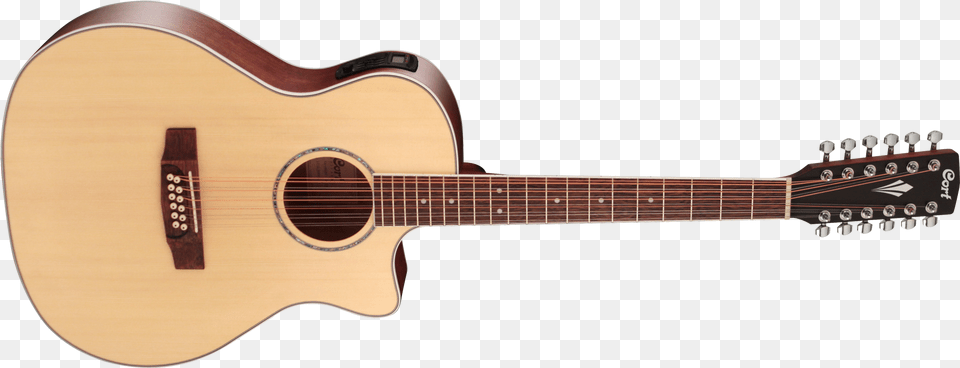 Elektro Akustik Gitar 12 Telli Cutaway Grand Fender Cc 60s, Guitar, Musical Instrument Free Png Download