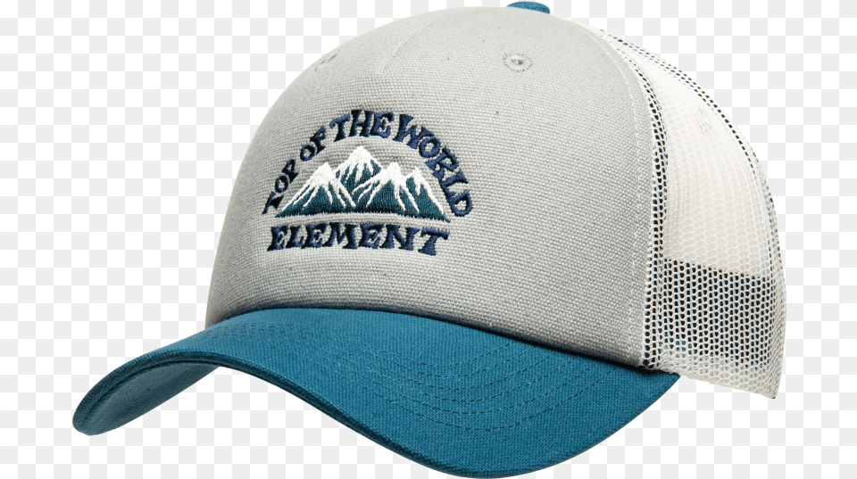 Element Icon Mesh Cap Blue Kruna Mode For Baseball, Baseball Cap, Clothing, Hat Png