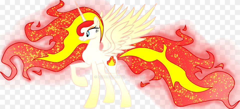 Element Pony With Sparkles By Nyxcatti On My Little Pony Fire Alicorns, Baby, Person Png