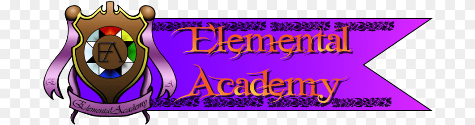 Elemental Clipart Banner Banner, Purple, Logo Free Transparent Png