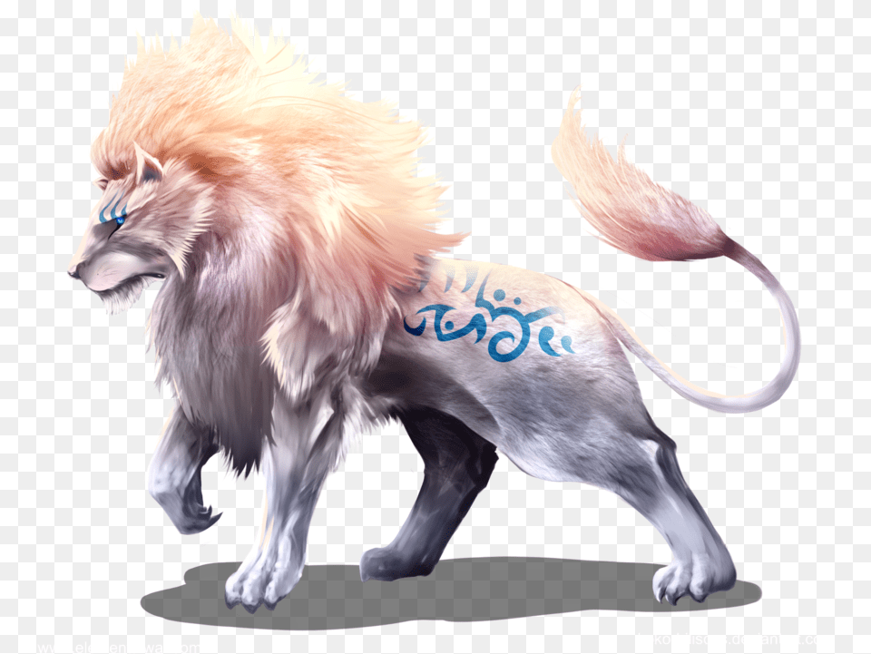 Elemental Lion, Animal, Canine, Dog, Mammal Free Png