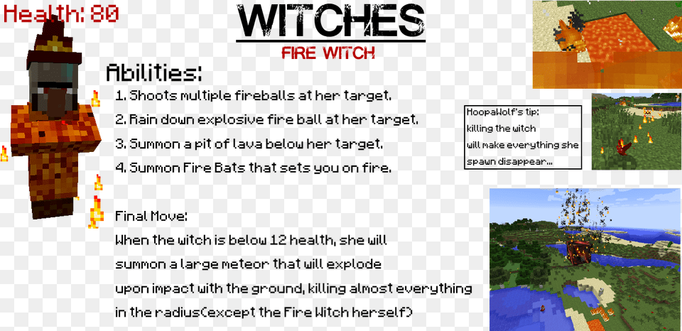 Elemental Witch Mod 1 Minecraft 17 10 Witch Mod, Person, Game Png