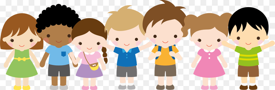 Elementary School Kids Cartoon, Baby, Person, Face, Head Png Image