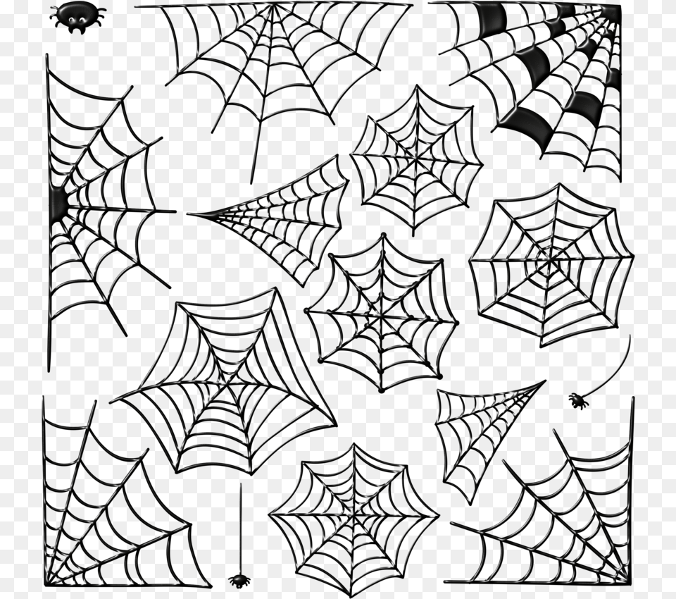Elementos Halloween 41 By Bbvzla Fondo De Papel De, Spider Web Free Png Download