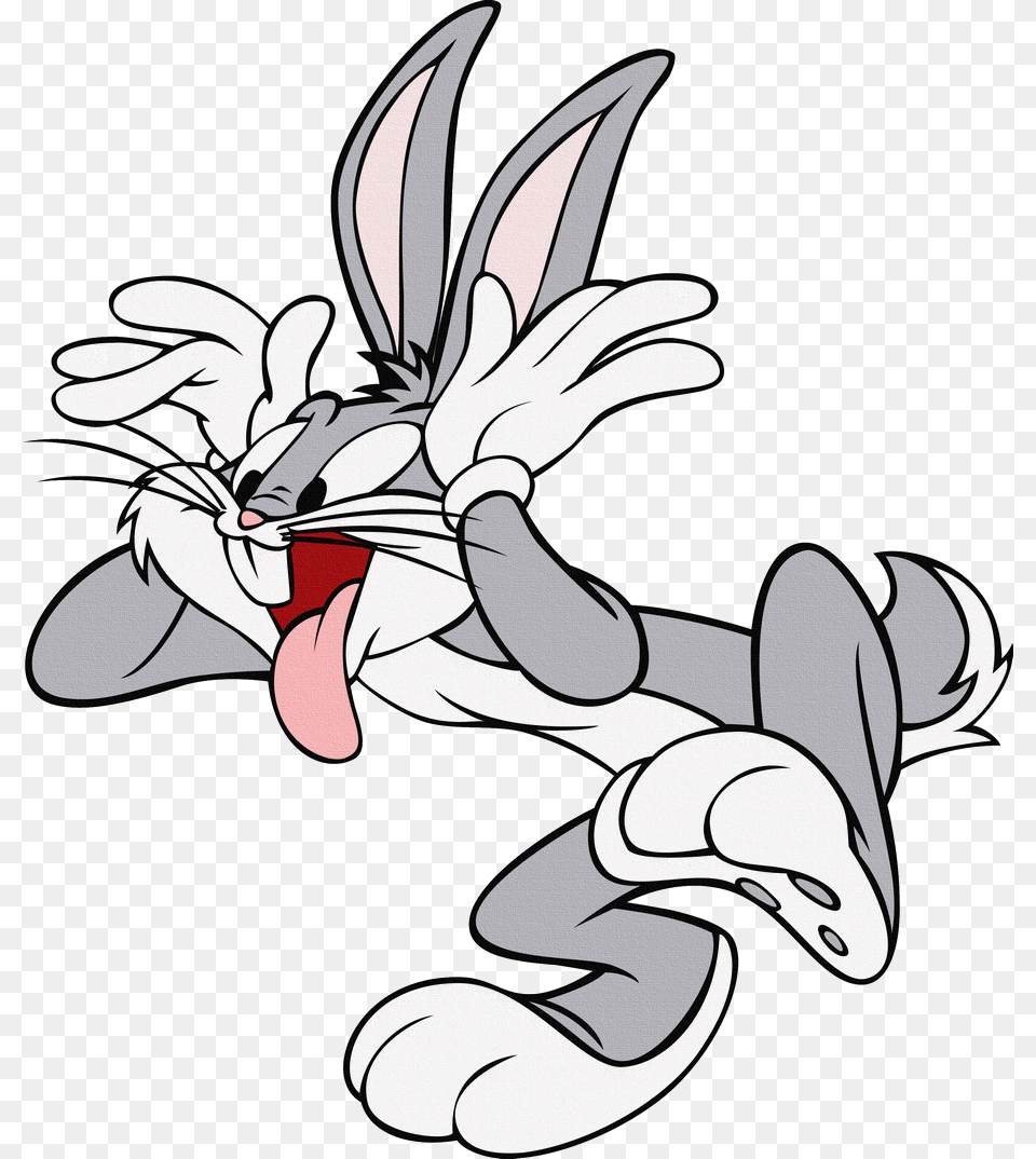 Elements Bugs Bunny Clipart Image, Book, Comics, Publication, Plant Free Png