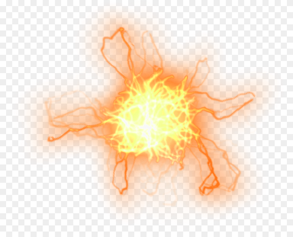 Elements Picture Orange Lightning, Flare, Light, Accessories, Fire Free Png