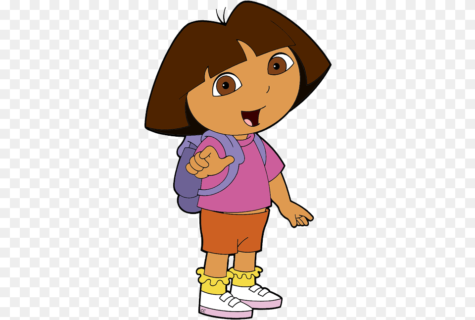 Elena Marquez Dora The Explorer Pointing Dora The Explorer Clip Art, Cartoon, Baby, Person, Face Png