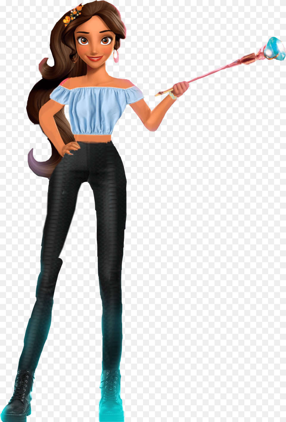 Elenaofavalor Disney Sticker By Sparkly Elena Of Avalor, Adult, Person, Woman, Female Free Png Download