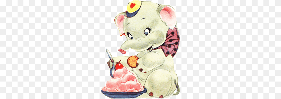 Elephant Birthday Cake, Cake, Cream, Dessert Png Image