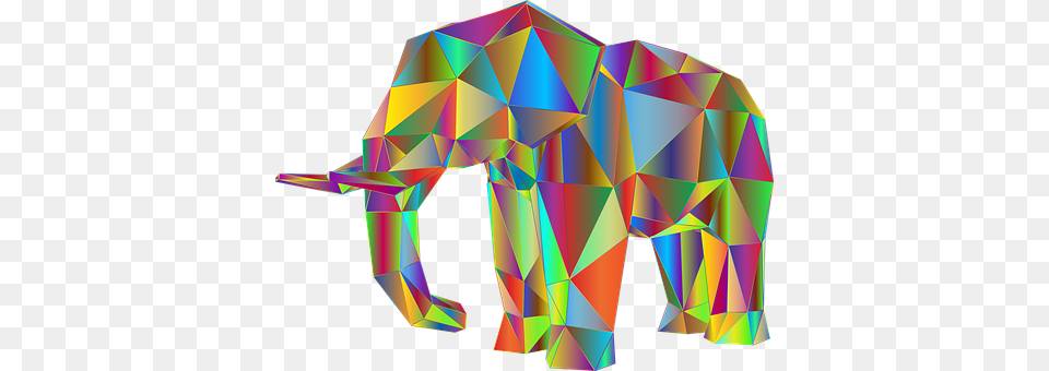 Elephant Art, Graphics, Paper, Animal Free Png Download