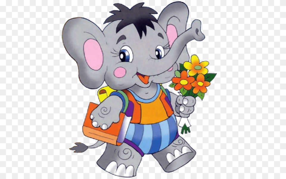 Elephant, Cartoon, Toy Png