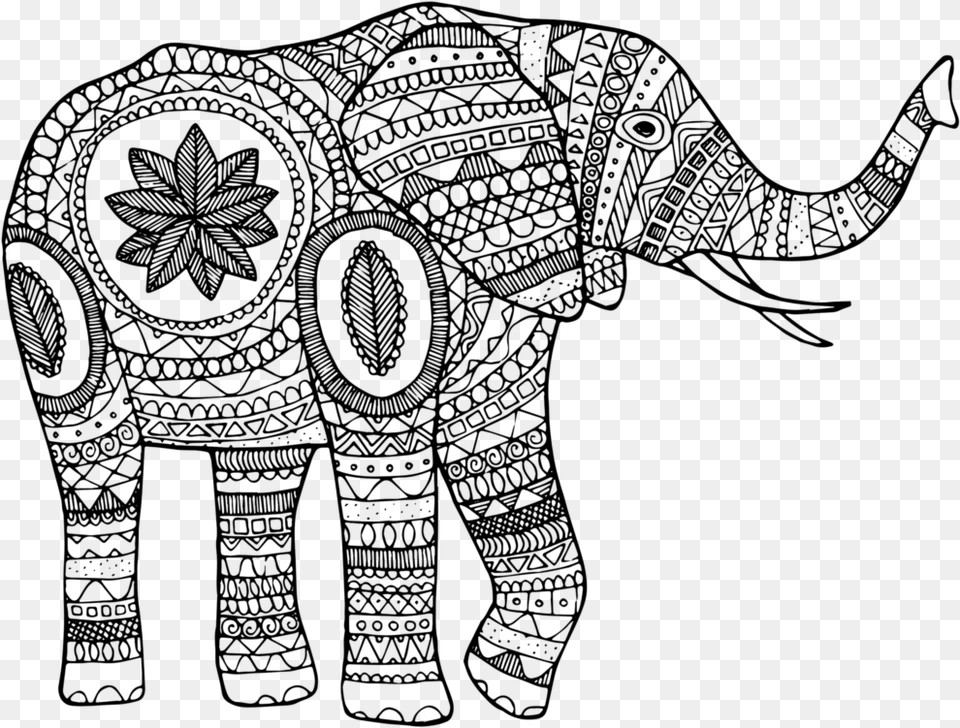 Elephant, Gray Free Png Download