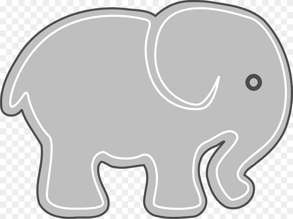 Elephant Africa Safari Gray Mammal Wildlife, Animal Free Transparent Png