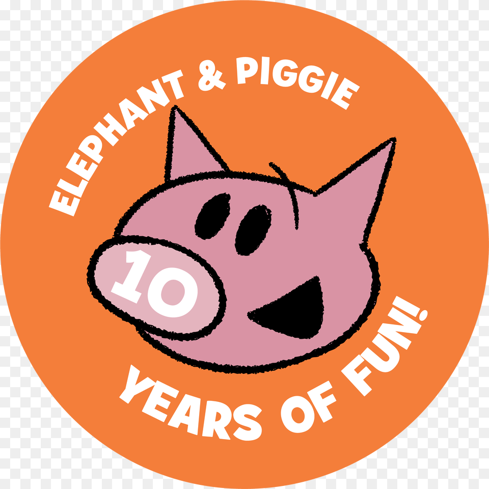 Elephant And Piggie Trunk Clipart Pumpkin Cat, Animal, Mammal, Pig, Logo Free Png
