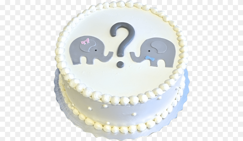 Elephant Baby Shower Gender Reveal Cake Sugarland Raleigh Gender Reveal Surprise Cake, Birthday Cake, Cream, Dessert, Food Png Image