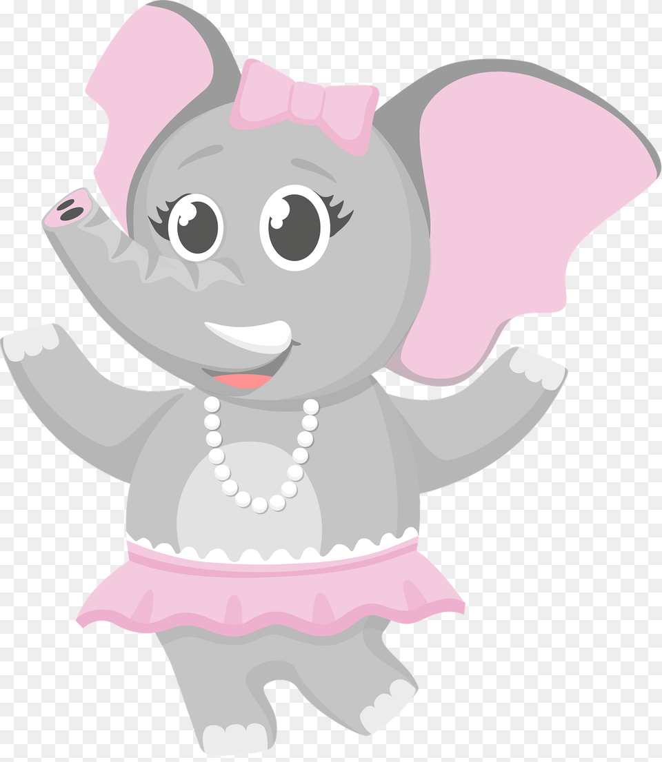 Elephant Ballerina Clipart, Nature, Outdoors, Snow, Snowman Free Png Download