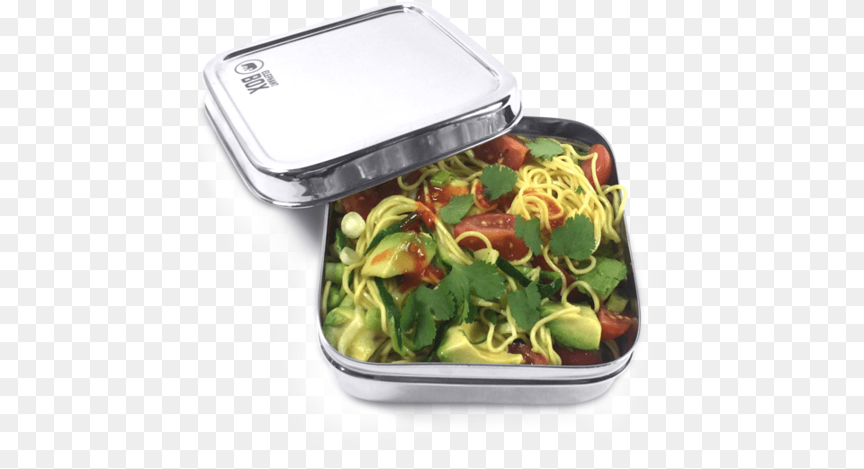 Elephant Box Square Salad Tinsandwich Box Plastic Square Lunch Box For Sandwich, Food, Meal, Noodle, Pasta Free Png Download