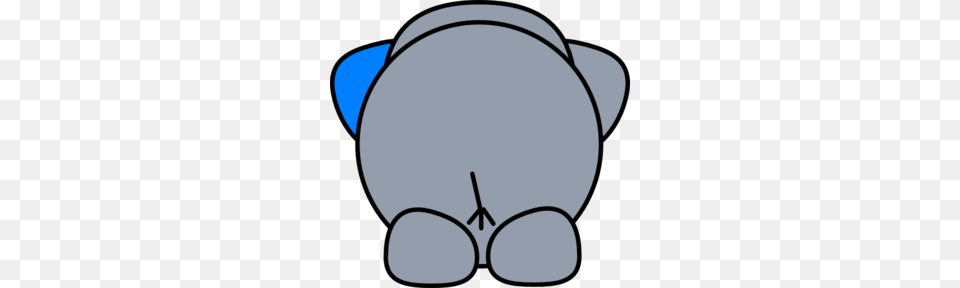 Elephant Butt Clip Art Free Png Download