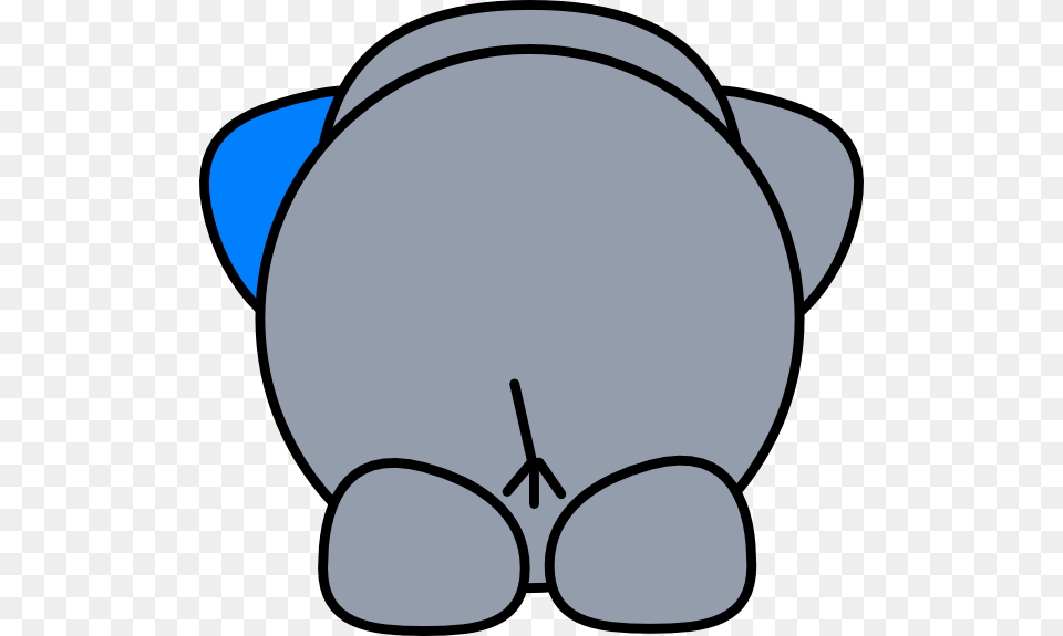 Elephant Butt Large Size, Ammunition, Grenade, Weapon Png Image