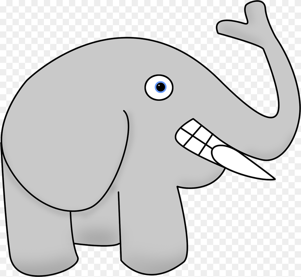 Elephant Cartoon Animal Angry Drawing Character Elephant Pin The Tail, Mammal, Wildlife, Fish, Sea Life Png