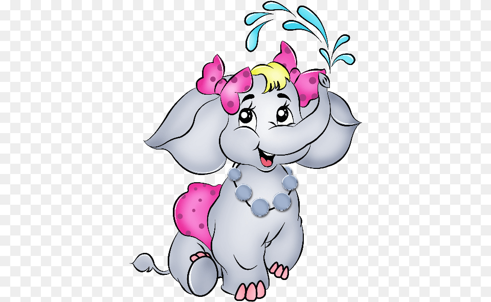 Elephant Cartoon Clip Art Animated Good Morning Elephant, Person, Baby, Publication, Book Png Image