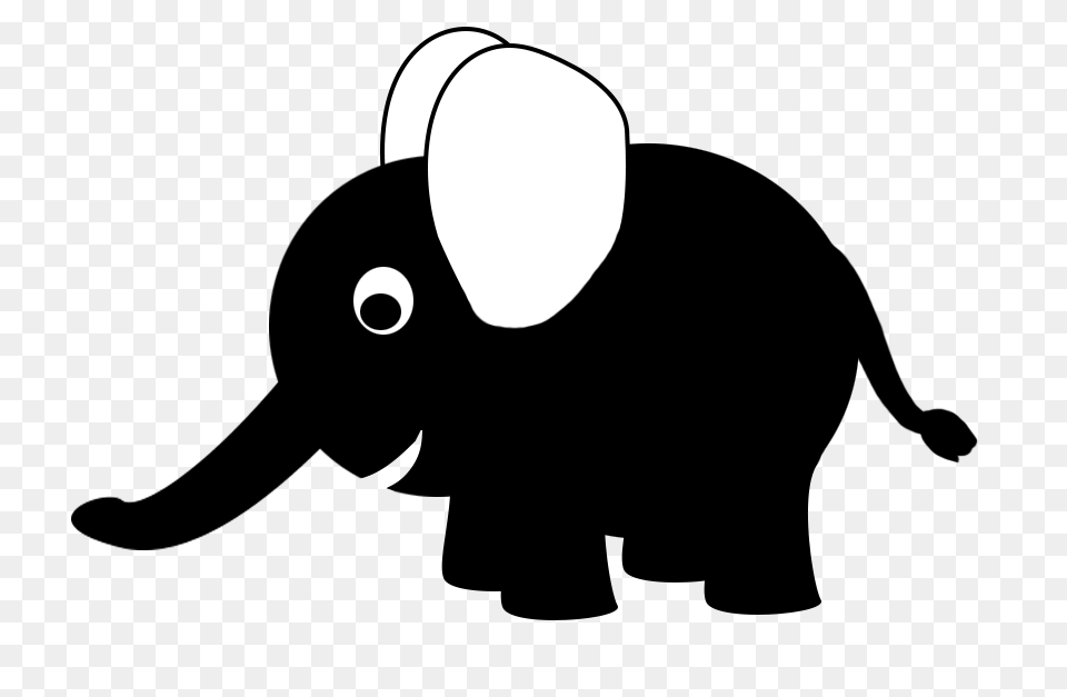 Elephant Clip Art, Stencil Png Image