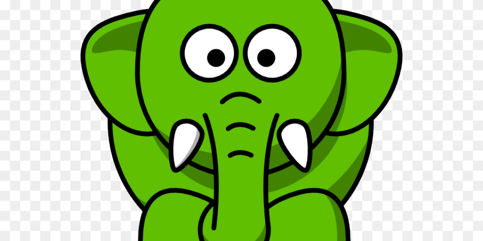 Elephant Clipart, Green, Baby, Person, Alien Free Transparent Png