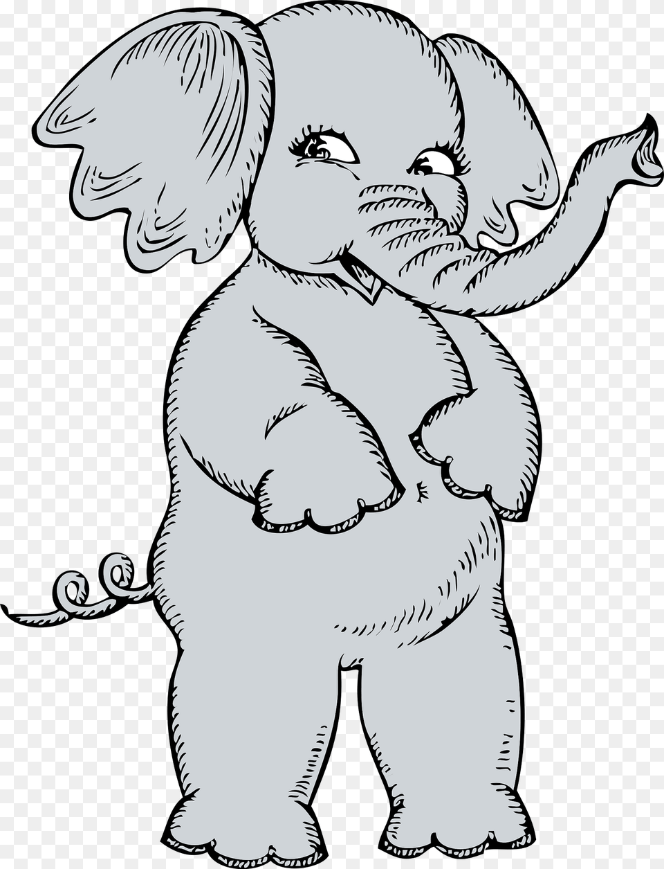 Elephant Clipart, Baby, Person, Animal, Wildlife Free Png Download