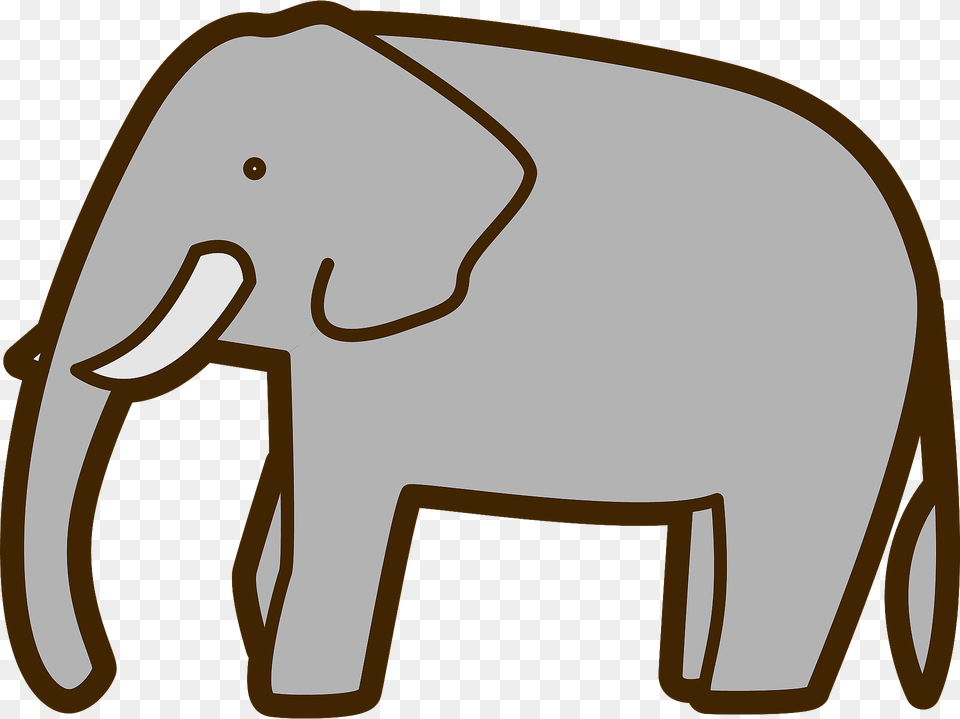 Elephant Clipart, Animal, Mammal, Wildlife, Bow Free Png Download