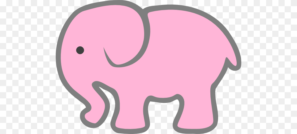 Elephant Clipart Baby Shower Girl Birth Announcement Mother And Baby Elephant, Animal, Mammal, Wildlife Free Png Download