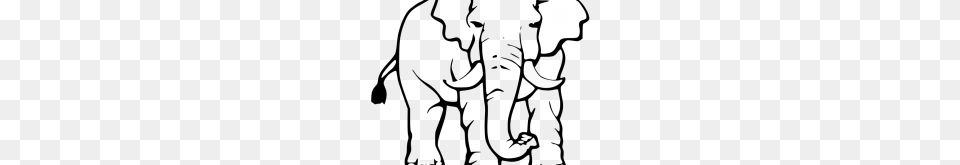Elephant Clipart Black And White Elephant Clip Art, Silhouette, Astronomy, Moon, Nature Png