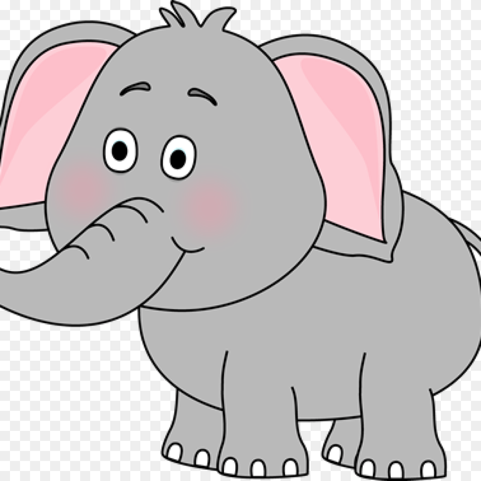 Elephant Clipart Cute Car Clip Art Cute Elephant Clip Clipart Elephant, Animal, Baby, Mammal, Person Png Image