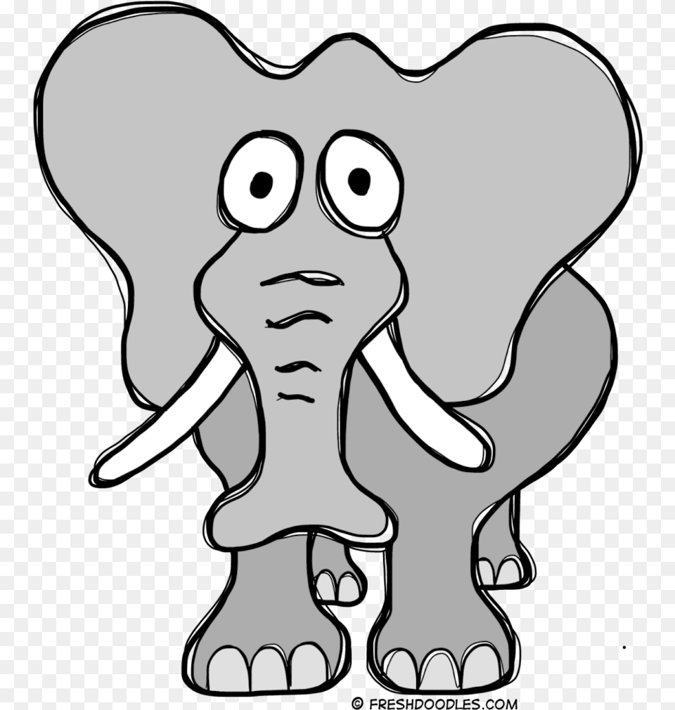 Elephant Clipart Fresh Doodles Printable Posters Clip Art, Baby, Person, Face, Head Free Png Download