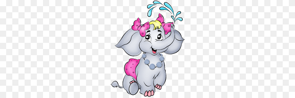 Elephant Clipart Funny, Cartoon Free Png Download