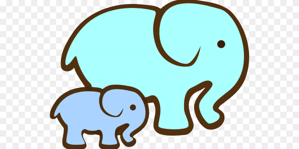 Elephant Clipart Mommy Elephant And Baby Clipart, Person, Animal, Mammal, Wildlife Free Png Download