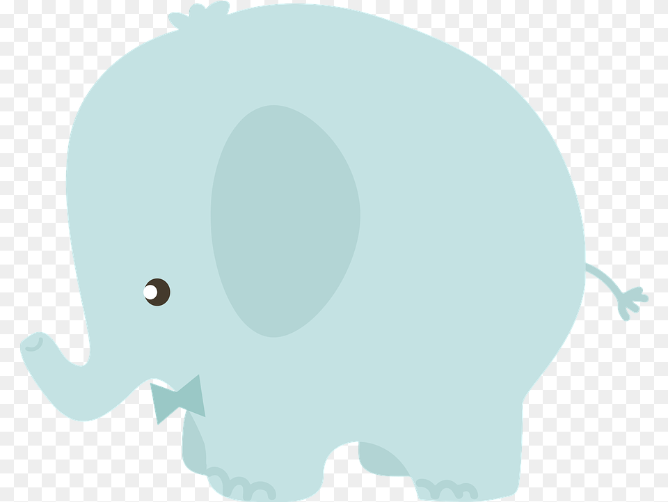 Elephant Cute Animals Mammals Zoo Animal With Bow Tie Clipart, Mammal, Wildlife, Piggy Bank Free Transparent Png