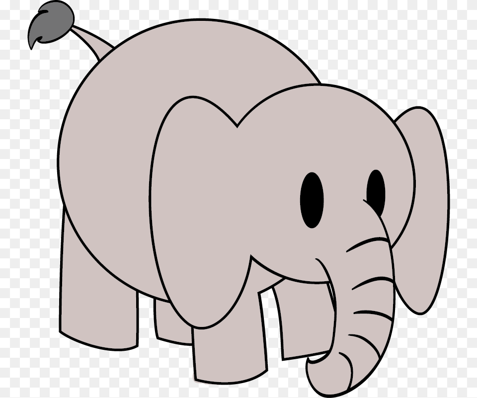 Elephant Drawing Circus Indian Elephant, Animal, Mammal, Wildlife, Ammunition Free Transparent Png