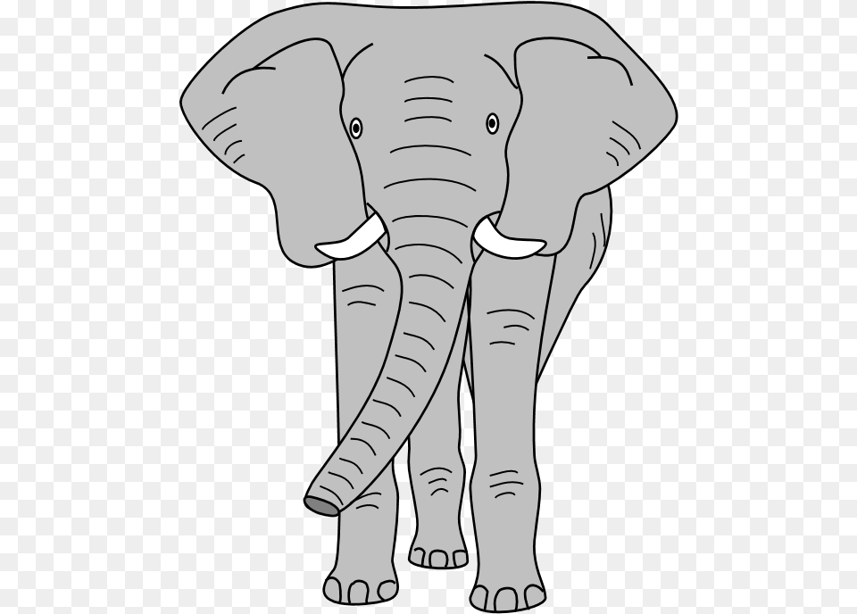 Elephant Elephant Clipart Big Tusk, Baby, Person, Animal, Mammal Free Png Download