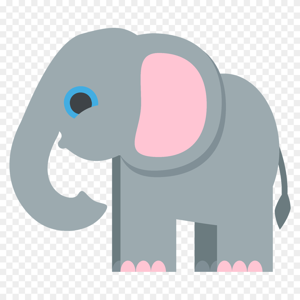 Elephant Emoji Clipart, Animal, Mammal, Wildlife Png