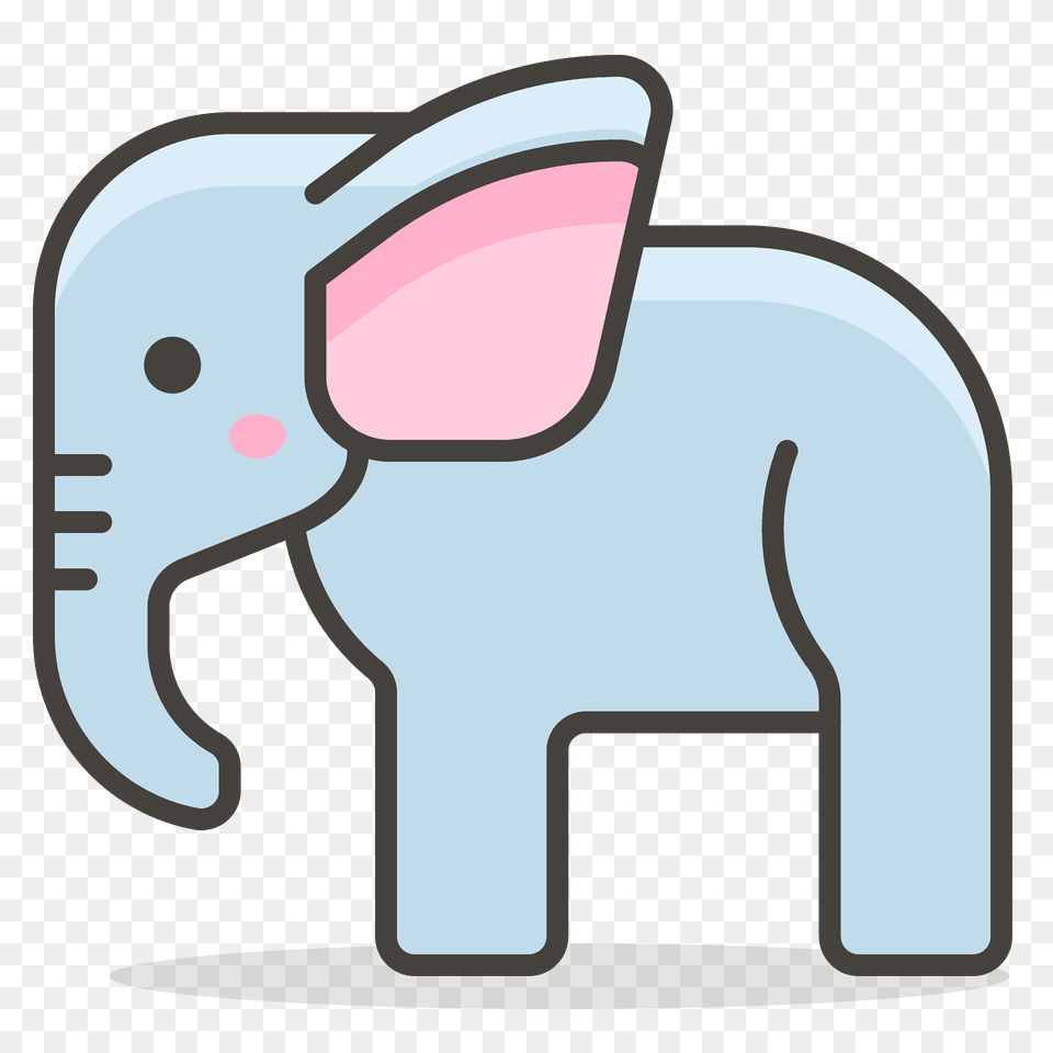 Elephant Emoji Clipart, Animal, Mammal, Wildlife Free Transparent Png