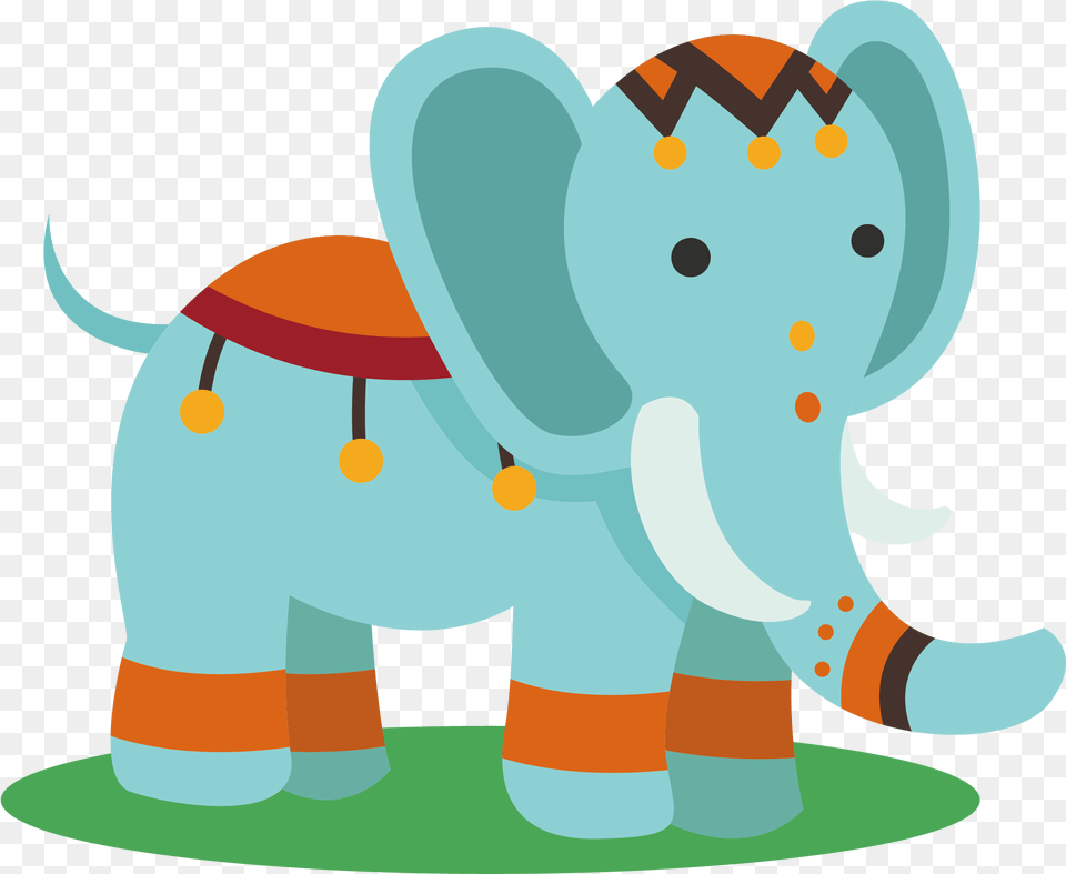 Elephant Euclidean Vector Clip Art Indian Elephant, Animal, Wildlife, Mammal, Bear Free Png