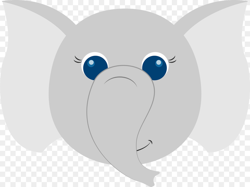 Elephant Face Clipart, Animal, Fish, Sea Life, Shark Free Png