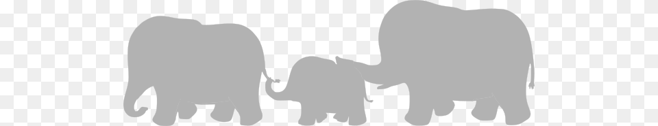 Elephant Family Clip Art, Silhouette, Animal, Mammal, Person Free Png Download