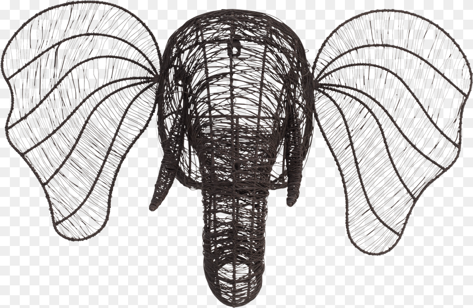 Elephant Head, Animal, Mammal, Wildlife, Plant Png