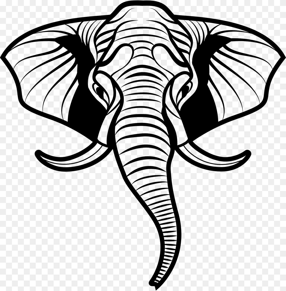 Elephant Head Clipart, Animal, Mammal, Wildlife Free Png