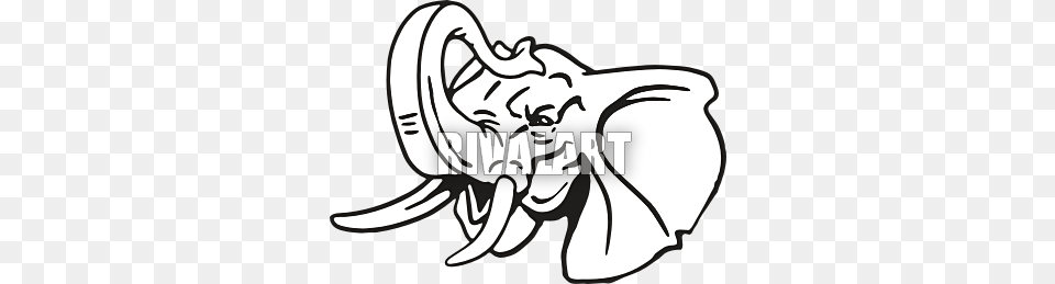 Elephant Head Clipart, Clothing, Hat, Art, Animal Png Image