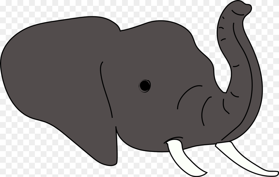 Elephant Head Clipart, Animal, Mammal, Wildlife, Fish Free Transparent Png