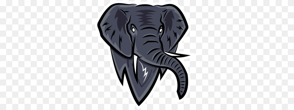 Elephant Logo Mascot Design Big, Animal, Canine, Dog, Mammal Png