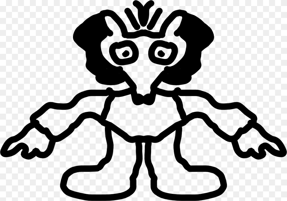 Elephant Man Black White Line Art Coloring Book Colouring Doodle, Stencil, Animal, Reptile, Snake Free Transparent Png